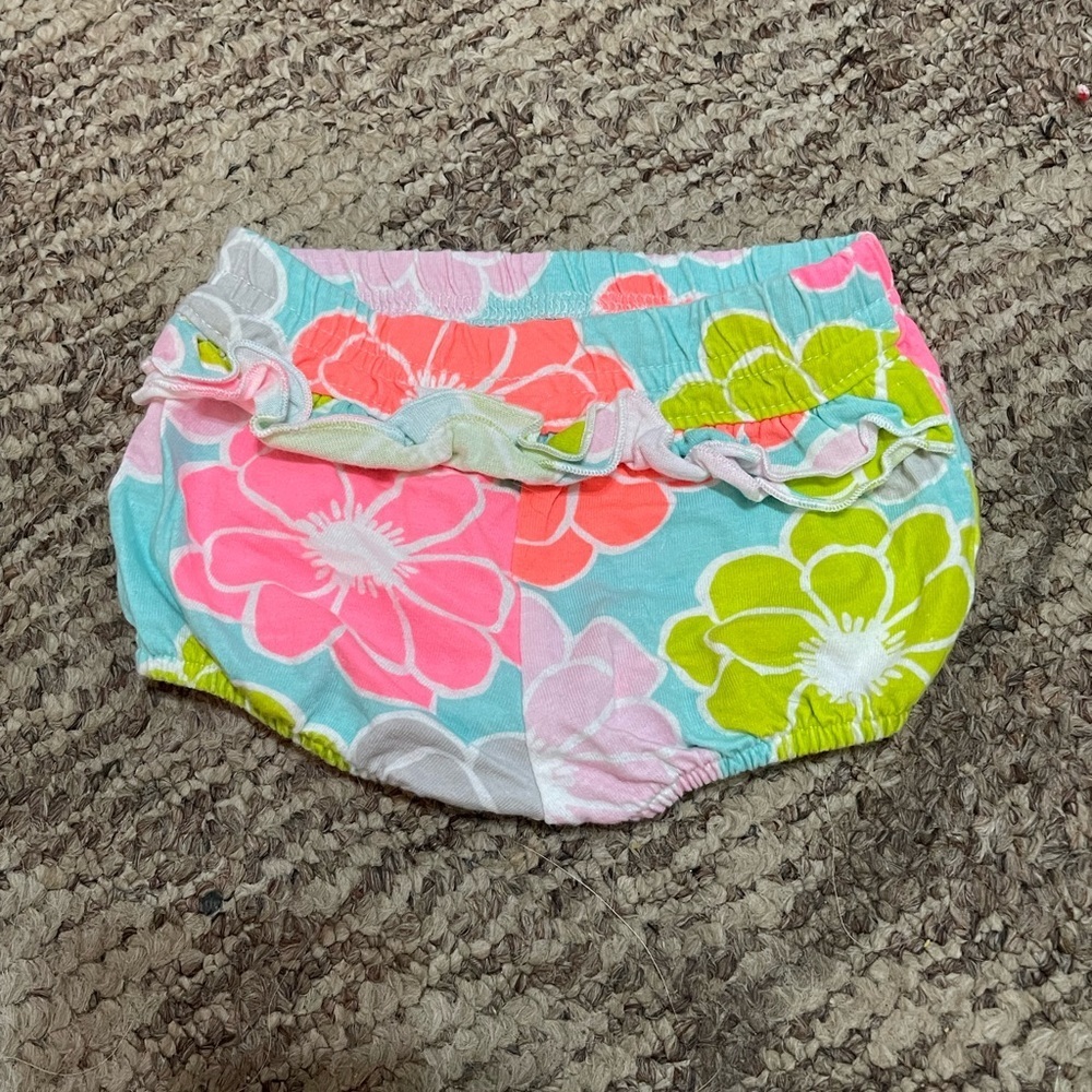 Carters 3 Month Matching Floral Set - Picture 4 of 5